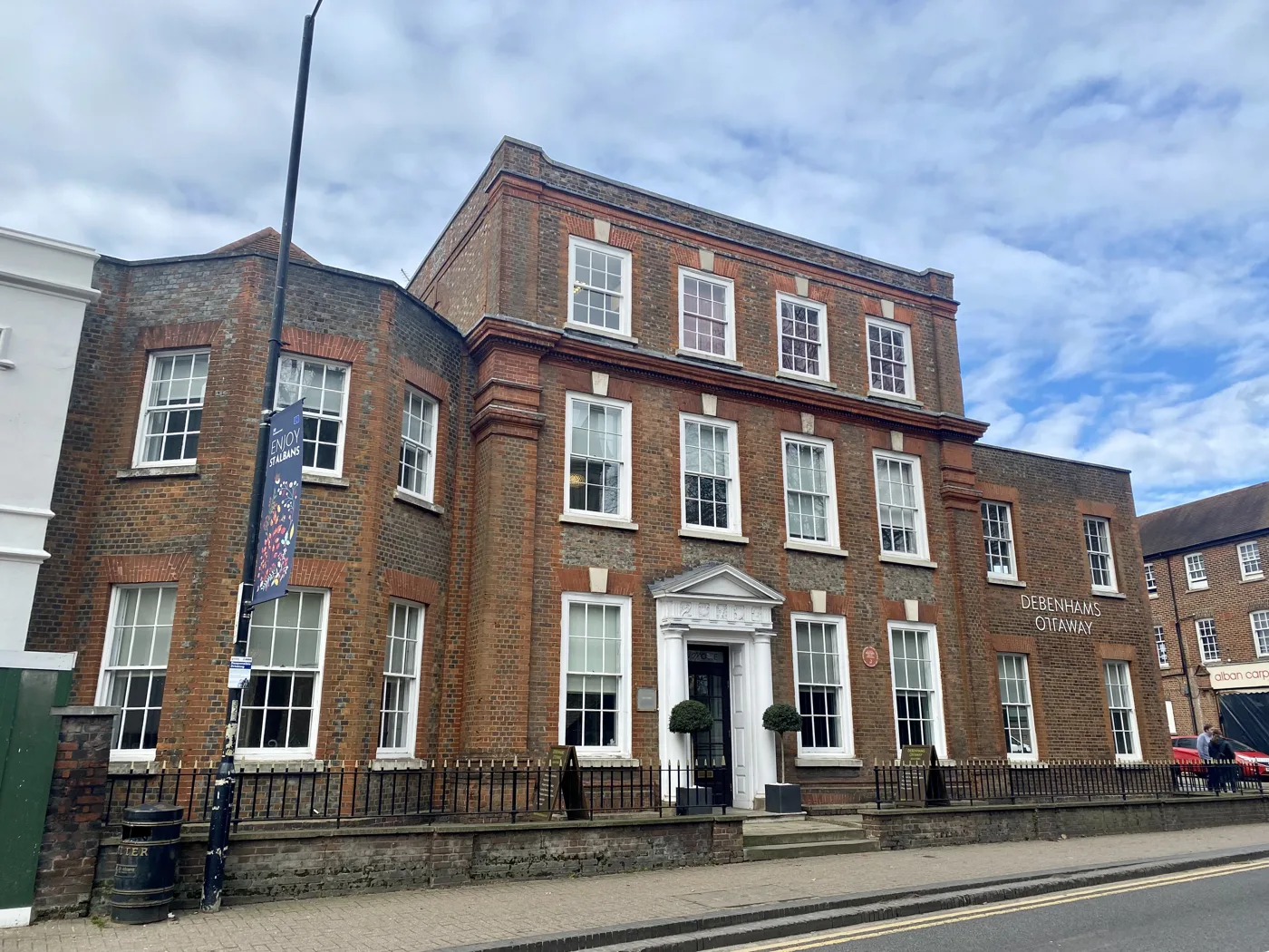 St Peter's Street, St Albans. The pay and display bays on this street cost £2.75 an hour, with a two-hour maximum and no return inside an hour