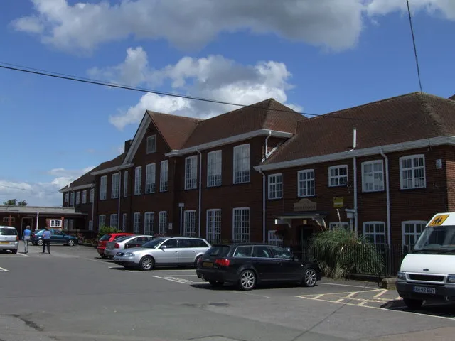 Beaumont School on Oakwood Drive, St Albans. The school says 2026 brought its highest ever percentage of grades 9-7, but has published no number. The photo does not show results day.