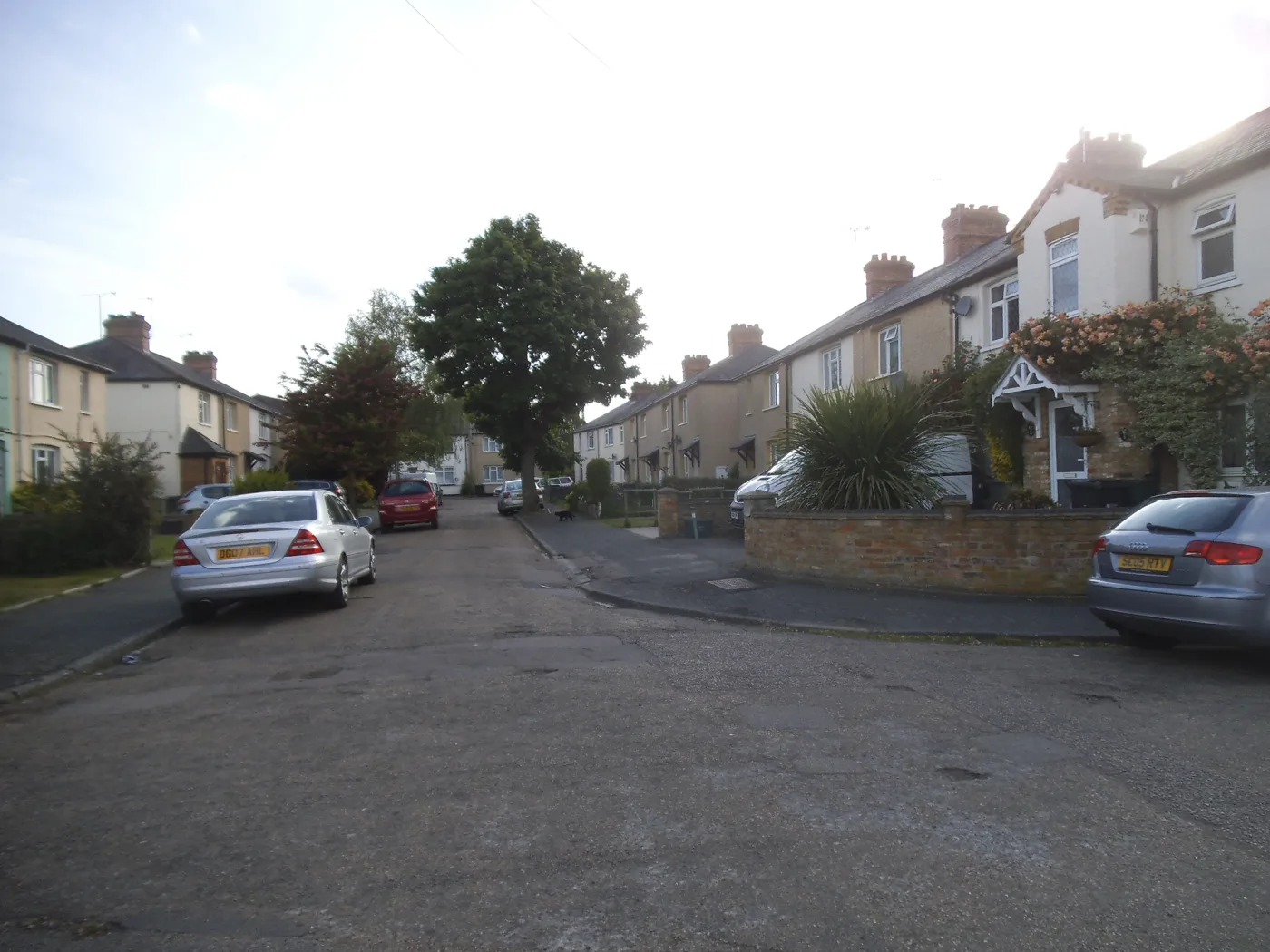 Terraced houses on Springfield Road, Fleetville