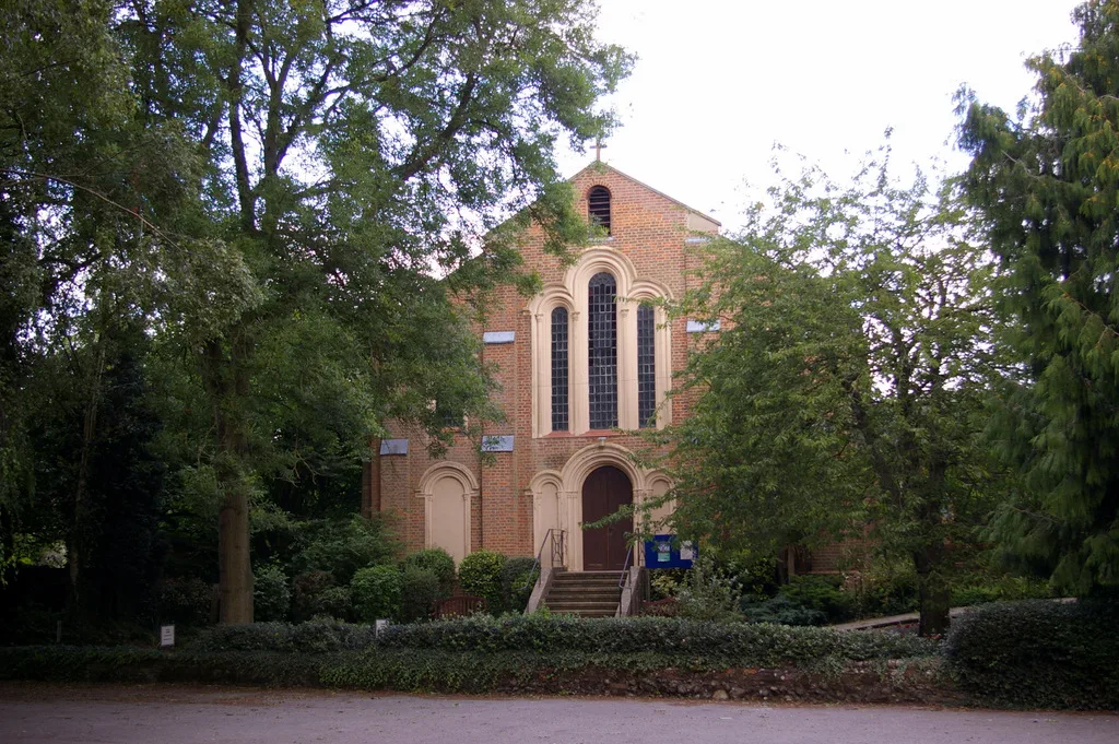 St Peter's Church, Riverside, London Colney. Its parish centre is one of the four London Colney polling places